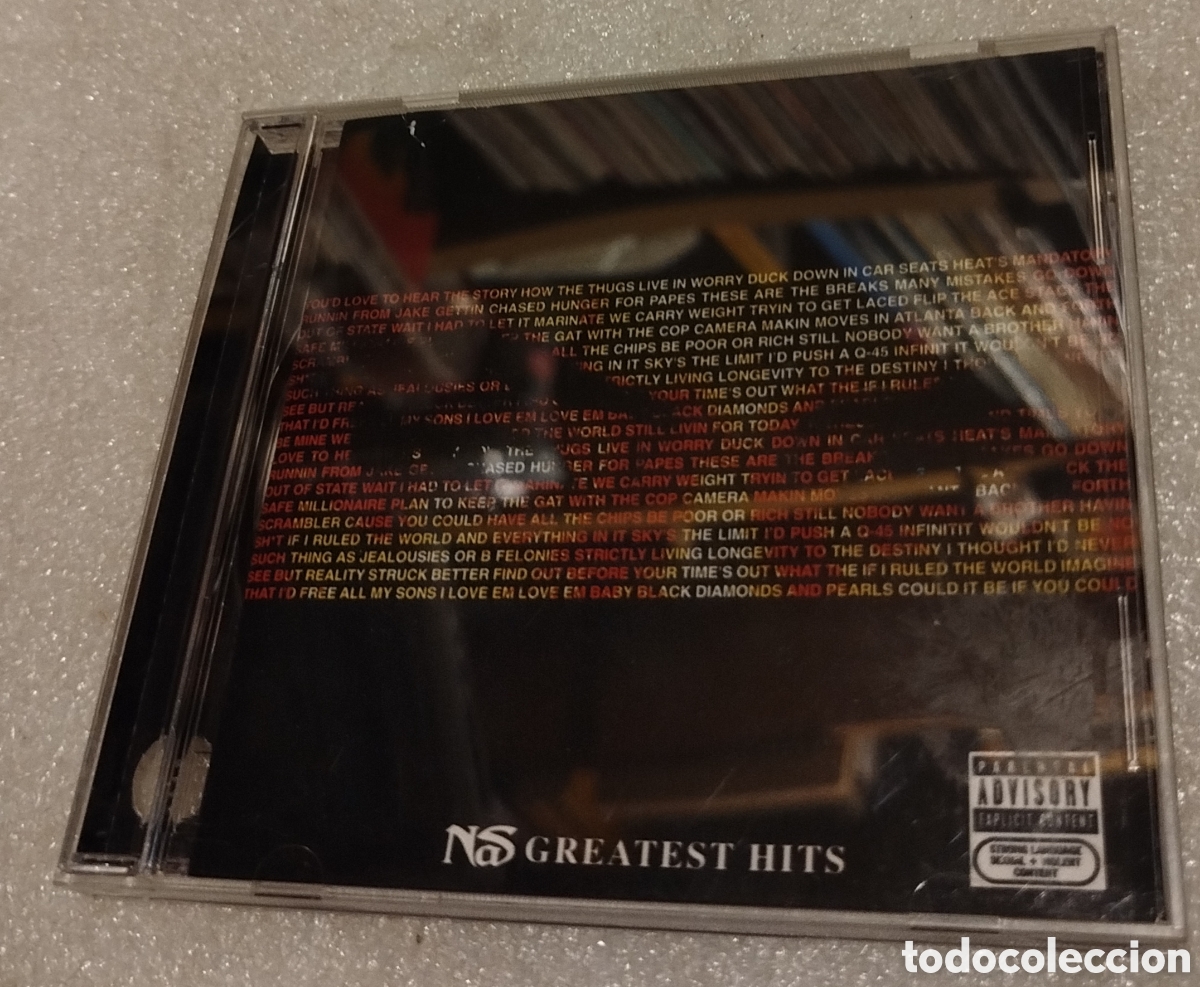 CD de M&uacute;sica: Nas - Greatest hits. .