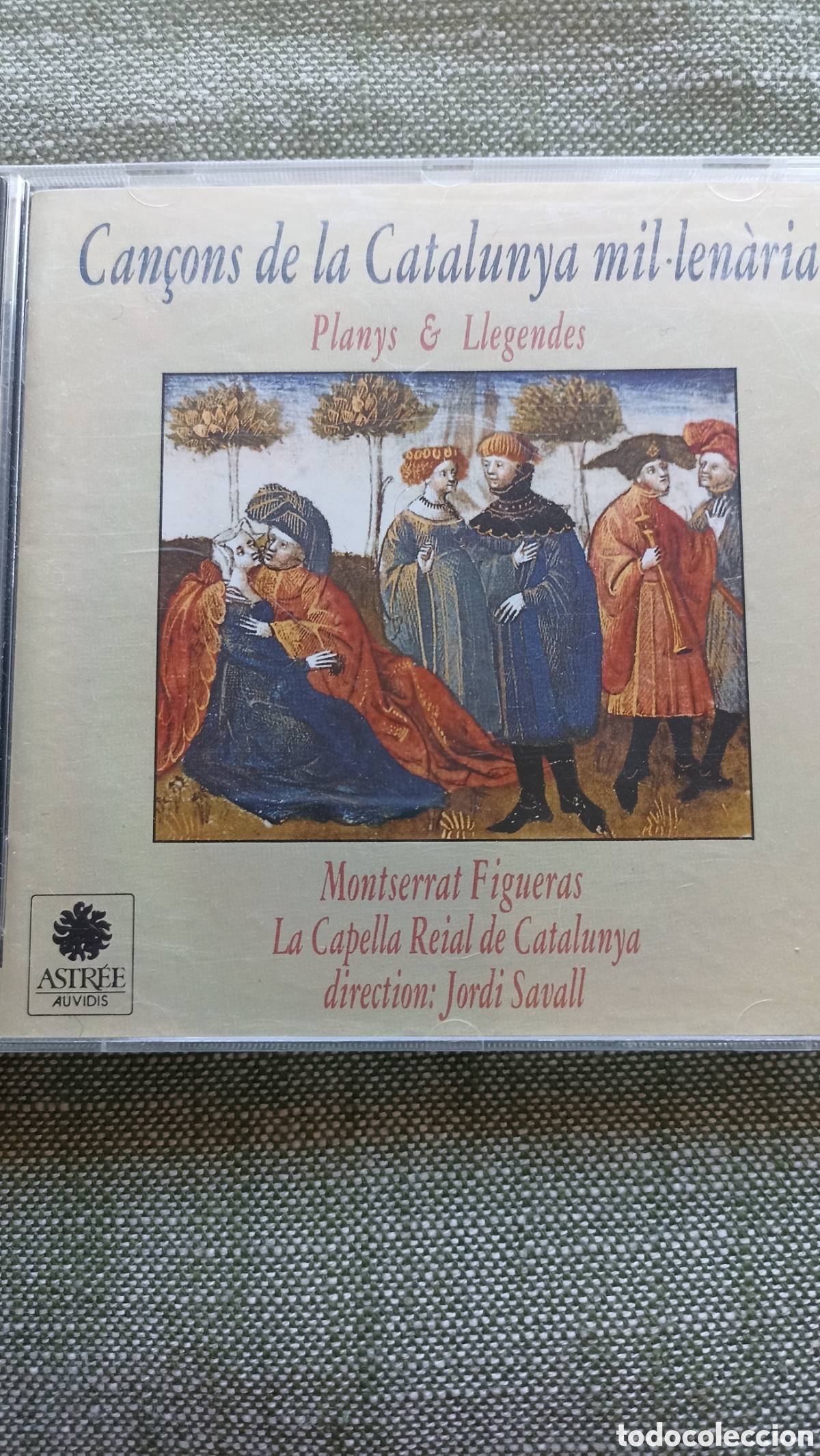 CDs de M&uacute;sica: CD del &aacute;lbum &rdquo;Can&ccedil;ons de la Catalunya mil&middot;len&agrave;ria: Planys & Llegendes&rdquo; interpretado por Montserrat