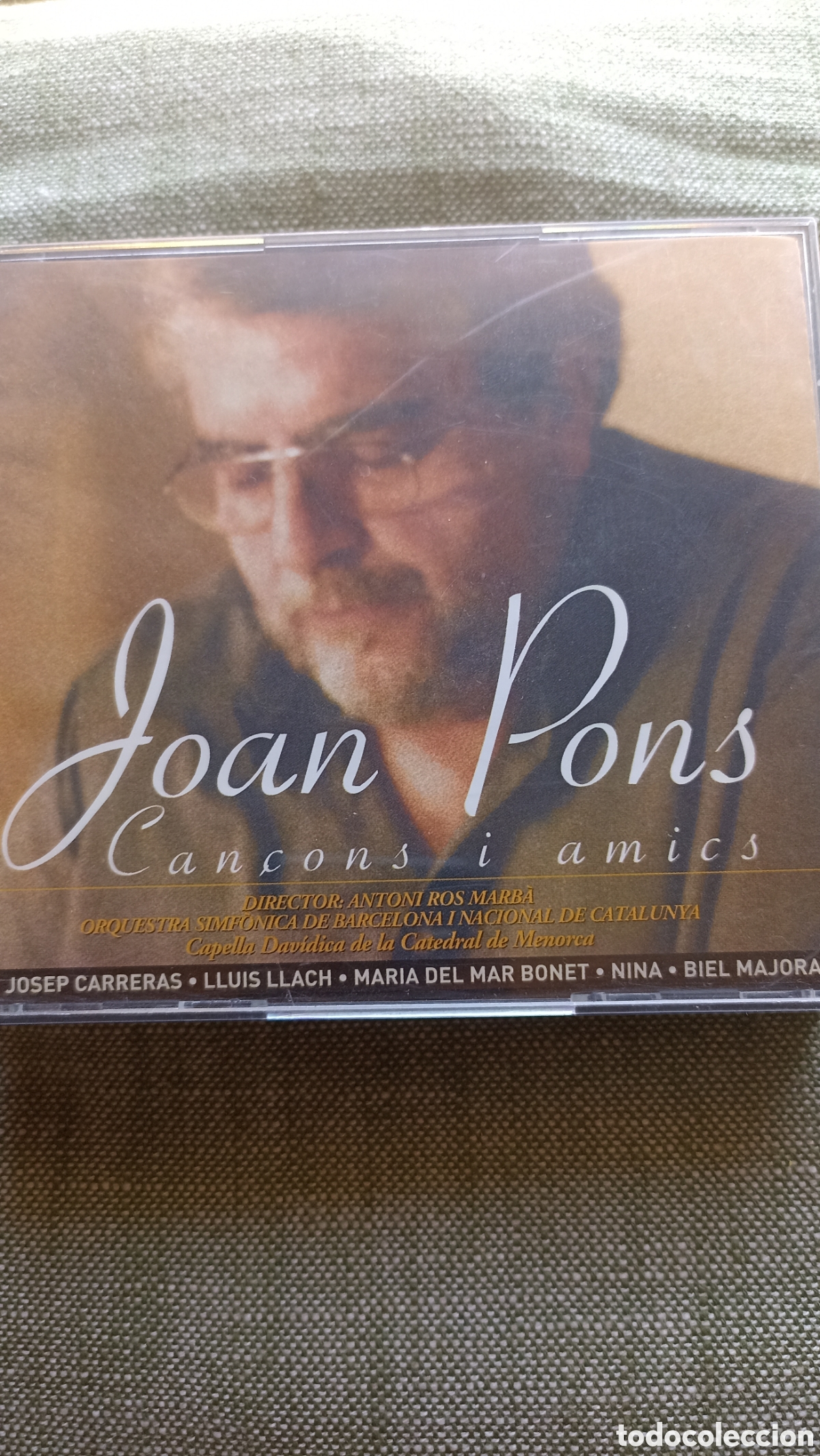 CDs de M&uacute;sica: 2CD Can&ccedil;ons i amics&rdquo; del reconocido bar&iacute;tono espa&ntilde;ol Joan Pons.
