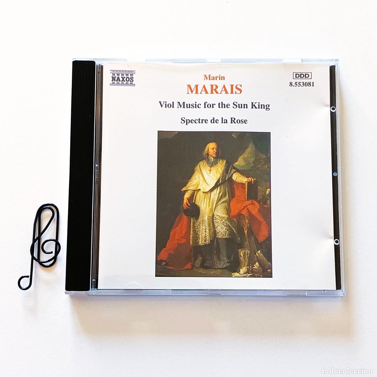 CDs de M&uacute;sica: CD Marin Marais - Viol Music for the Sun King