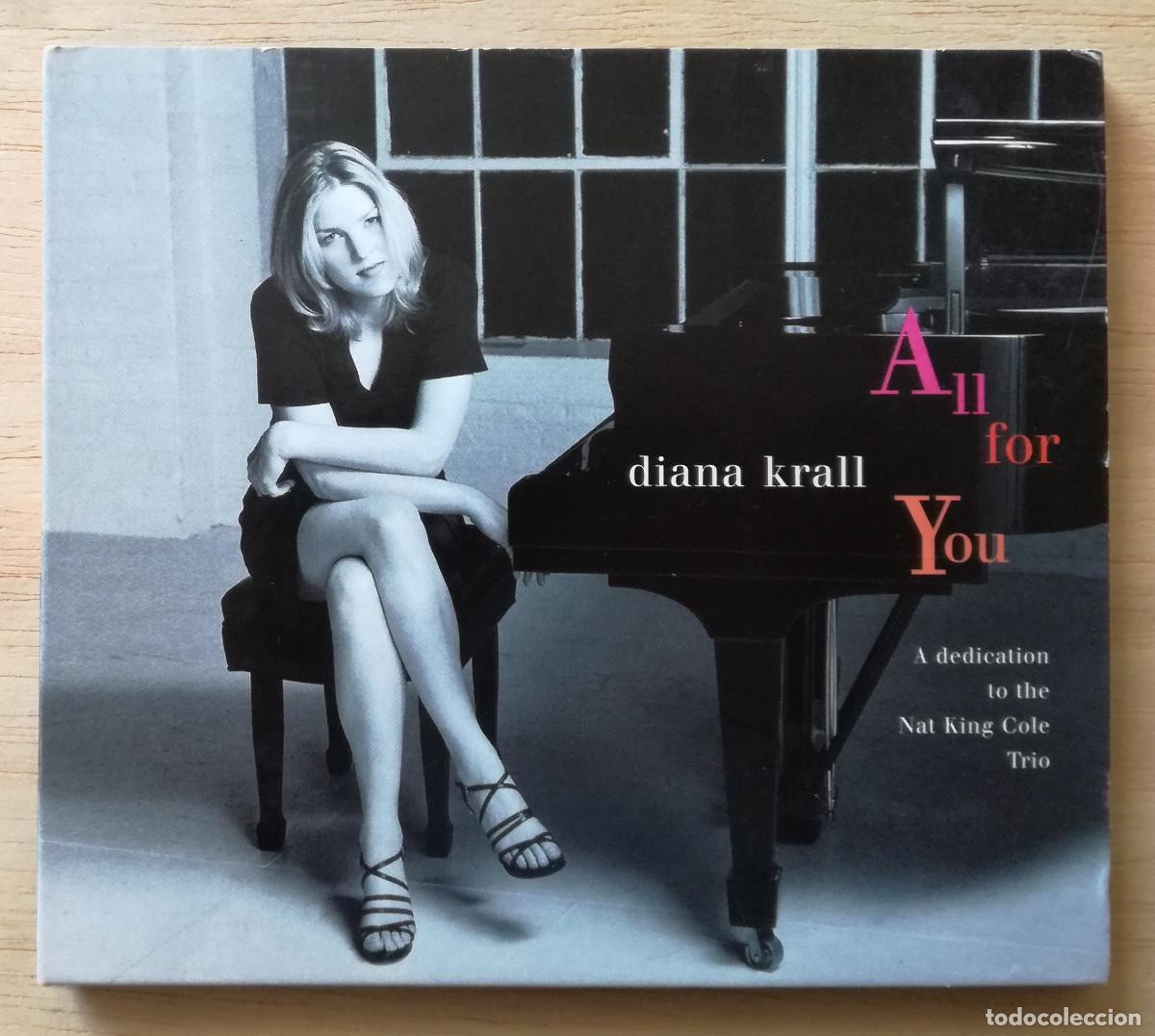 CD de M&uacute;sica: DIANA KRALL - ALL FOR YOU - TO THE NAT KING COLE TRIO - IMPULSE DIGIPACK - PEDIDO MINIMO 7&euro;