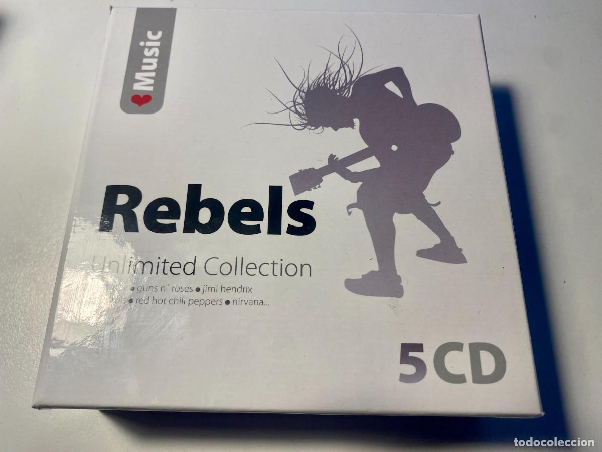 Music CDs: rebels -unlimited collection (5CD + book, KM records, box) como nuevo