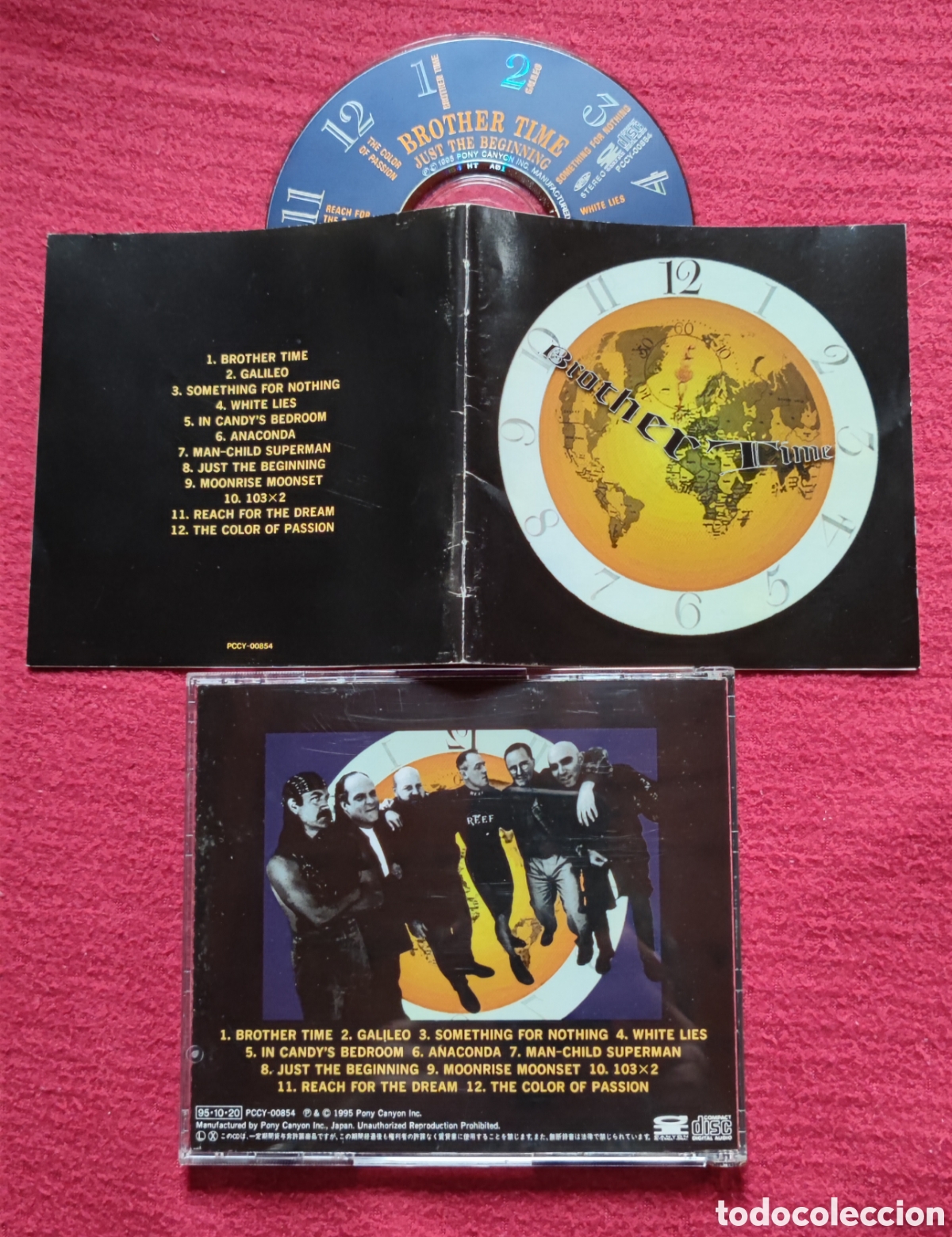 Music CDs: BROTHER TIME: Just The Beginning. Cd 1995 Pony Canyon. Made In Japan,no Obi. Michael Sembello. Raro.