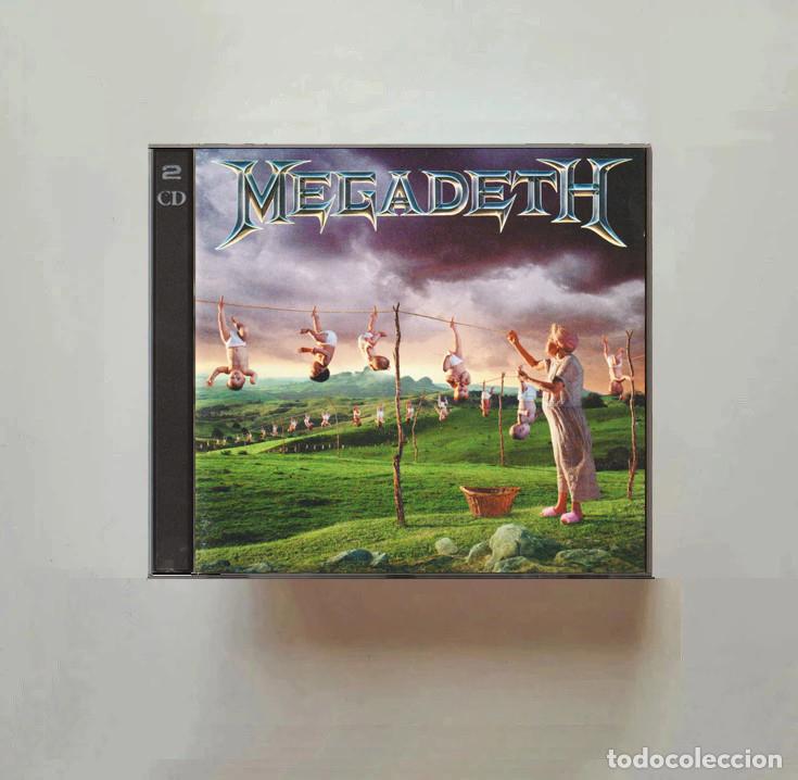 CDs de m&uacute;sica: [DOBLE CD]. MEGADETH. YOUTHANASIA. - Foto 1