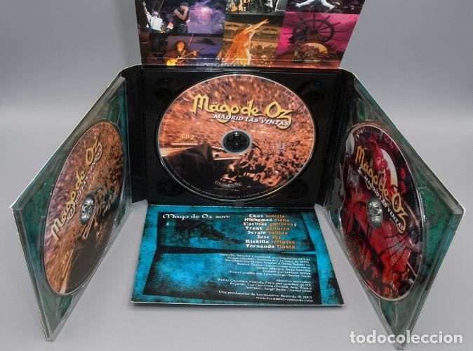 CDs de m&uacute;sica: [DOBLE CD+DVD]. MAGO DE OZ. MADRID LAS VENTAS. DIGIPACK. - Foto 2