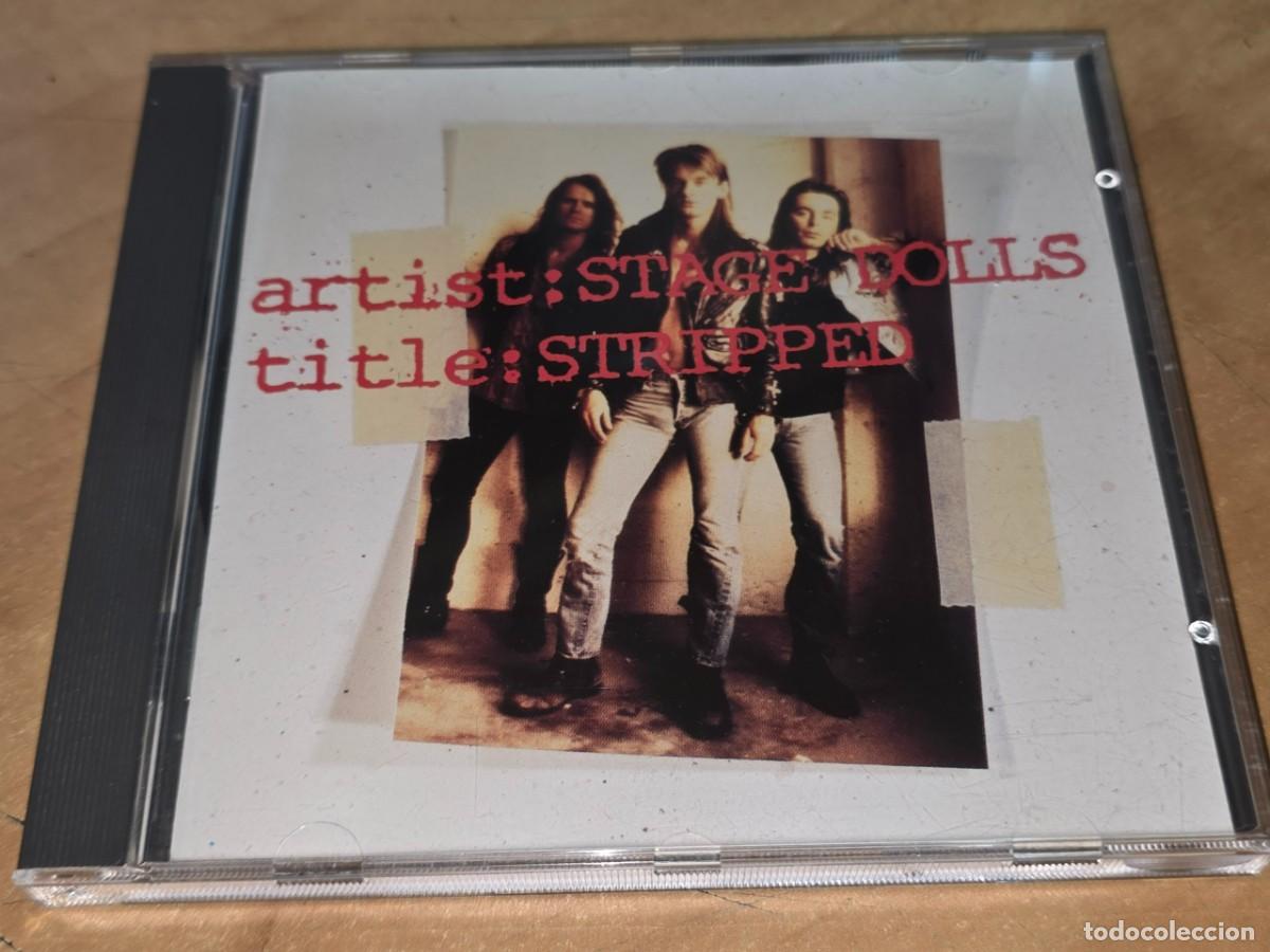 CDs de M&uacute;sica: STAGE DOLLS CD Stripped, 1&ordm; Edicion 1992,Hard Rock/AOR -Preview-Mad Max-Return-Alien-Harem Scarem