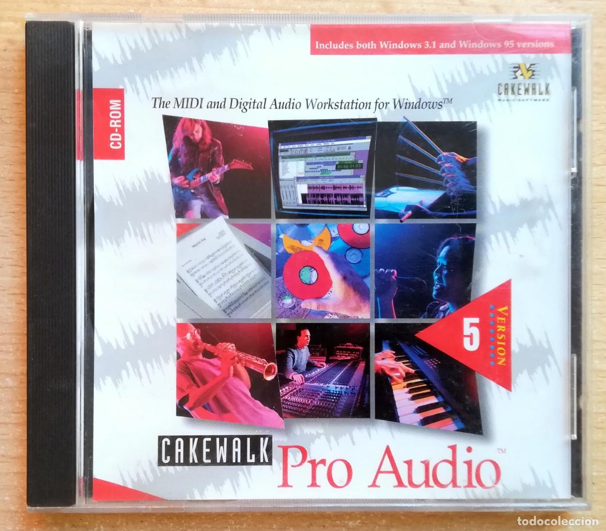 CDs de M&uacute;sica: CD-Rom Cakewalk Pro Audio Versi&oacute;n 5.
