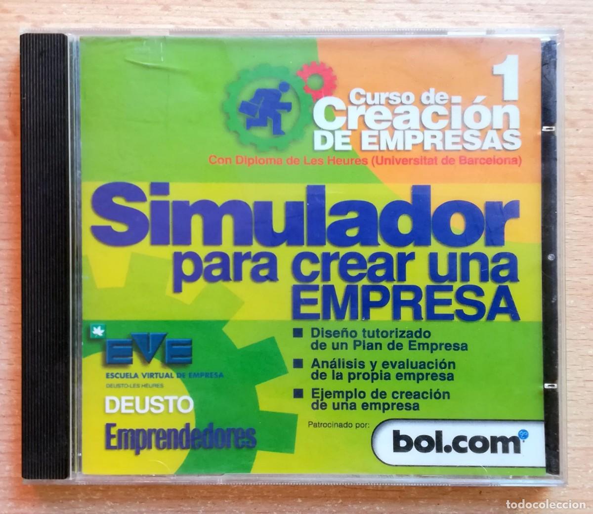CDs de M&uacute;sica: CD-Rom Simulador para crear una empresa. Curso de creaci&oacute;n de empresas