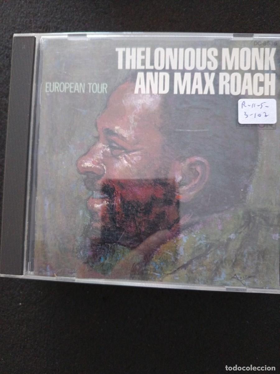 CDs de M&uacute;sica: THELONIOUS MONK AND MAX ROACH. EUROPEAN TOUR
