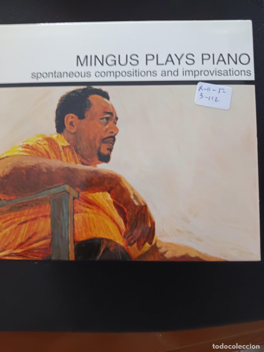 CDs de M&uacute;sica: MINGUS PLAYS PIANO. SPONTANEOUS COMPOSITIONS AND IMPROVISATIONS