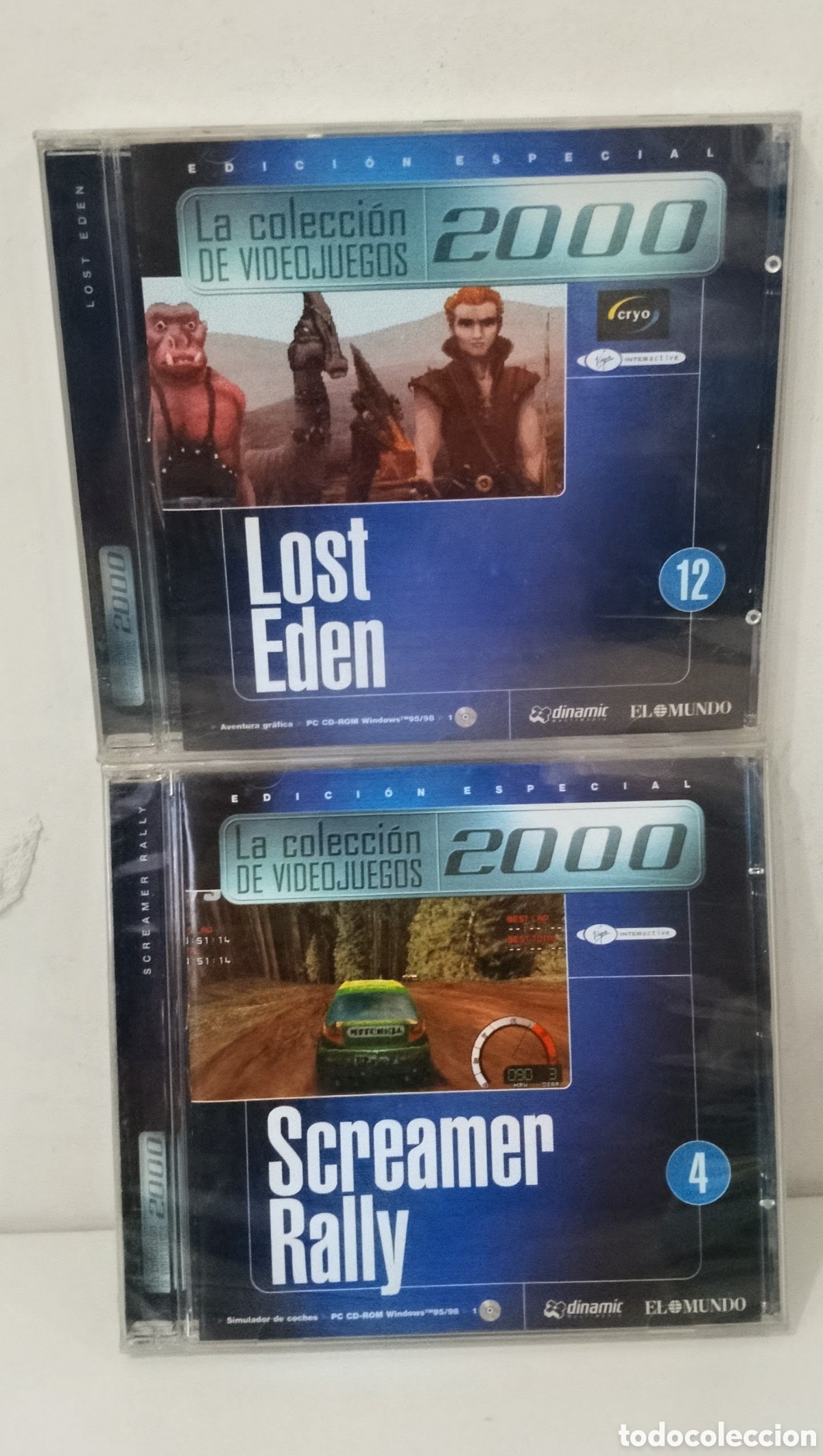 CDs de M&uacute;sica: 2x1 JUEGOS PC CD ROM. LOST EDEN + SCREAMER RALLY. CD PRECINTADO