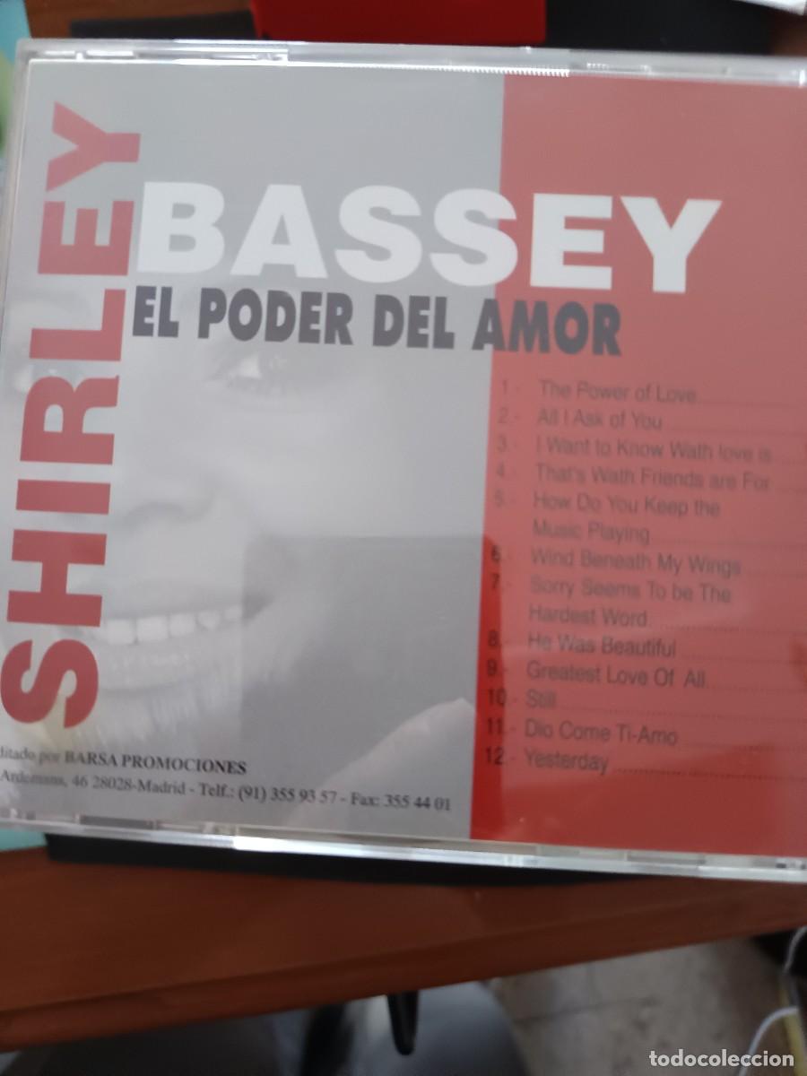 CDs de m&uacute;sica: SHIRLEY BASSEY. EL PODER DEL AMOR - Foto 2