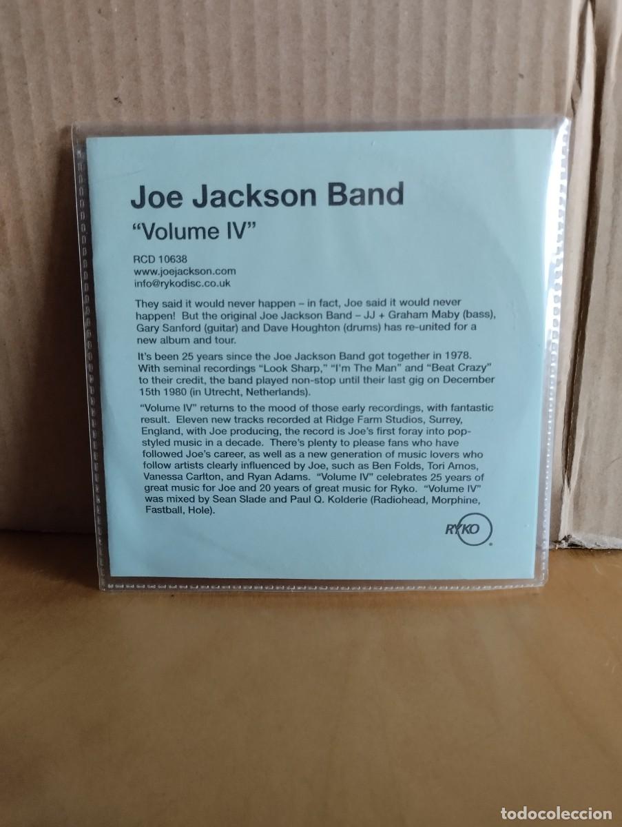 CDs de m&uacute;sica: JOE JACKSON BAND --- VOLUME IV - Foto 1