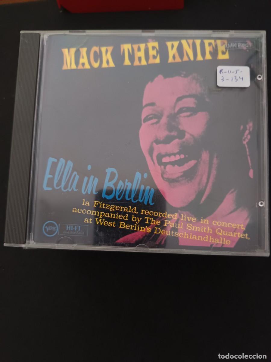 CDs de m&uacute;sica: ELLA IN BERLIN. MACK THE KNIFE - Foto 1