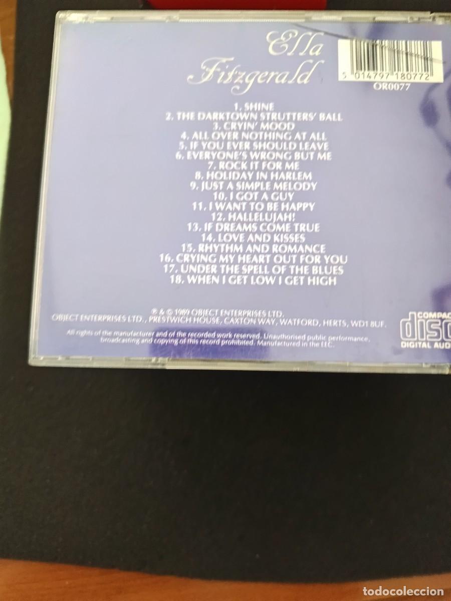 CDs de m&uacute;sica: ELLA FITZGERALD. CRYIN MOOD - Foto 2