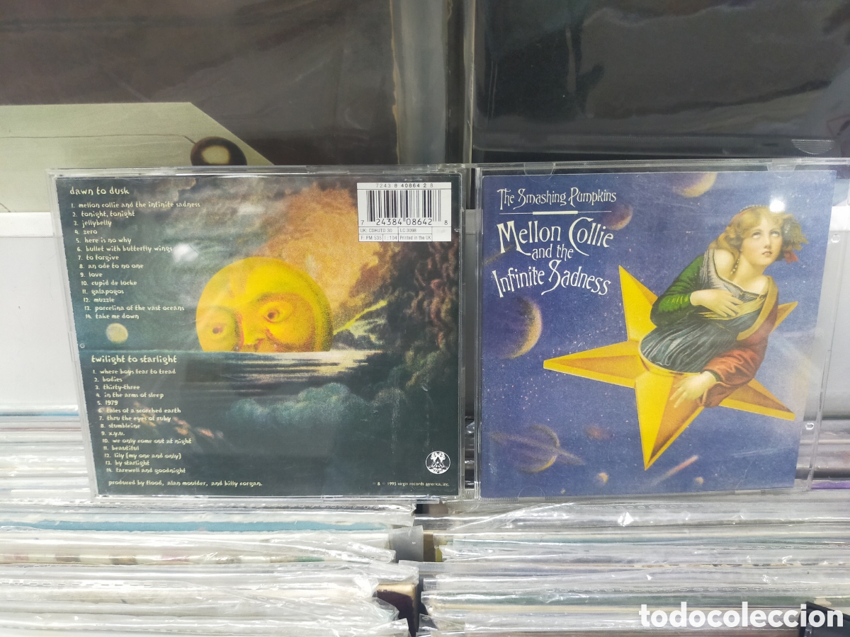 CDs de M&uacute;sica: Smashing pumpkins doble CD mellon collie and the infinite sadness 1995