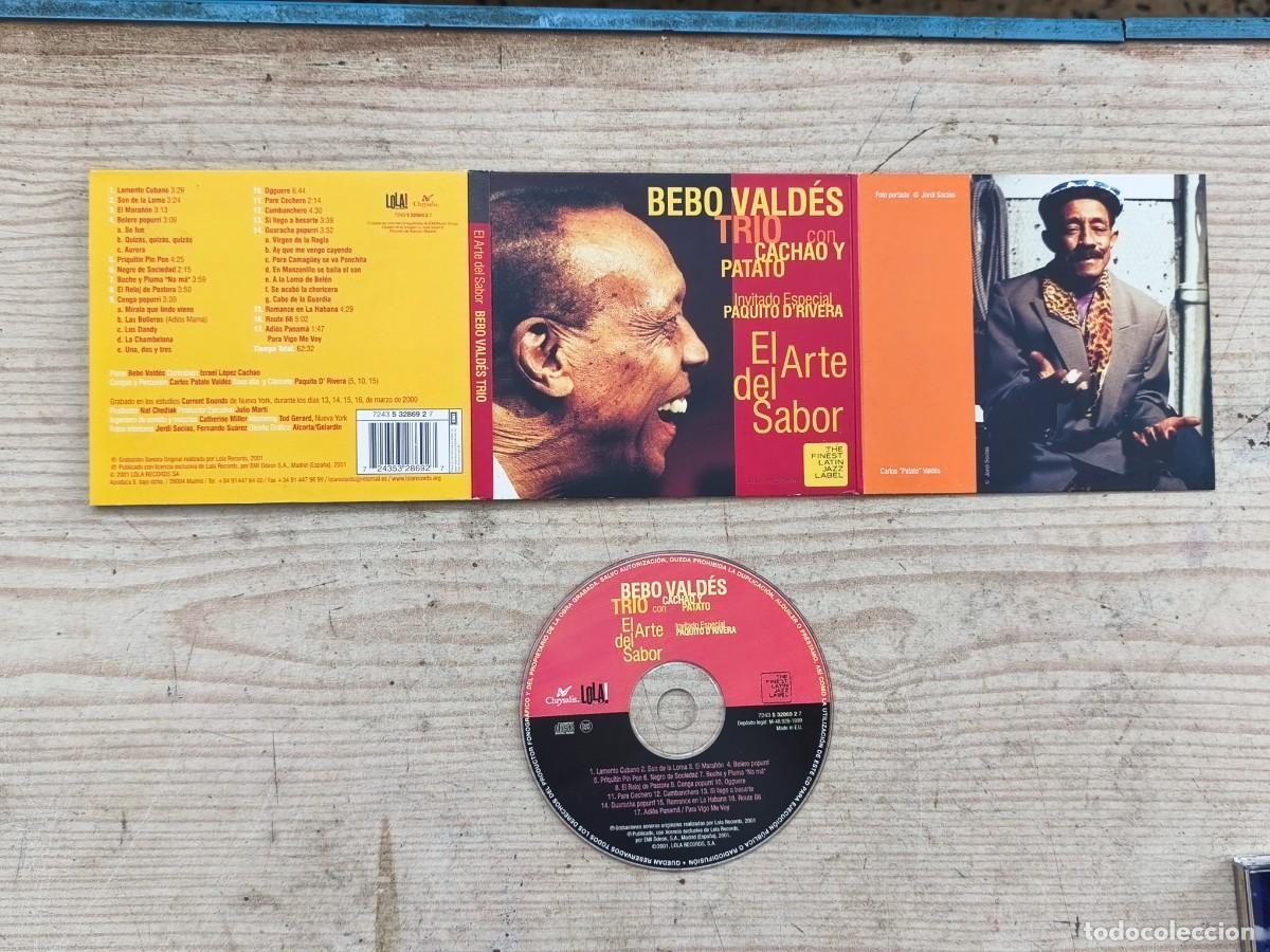 Musik-CDs: Bebo Vald&eacute;s Trio - Cachao Y Patato - Paquito D'Rivera - El Arte Del Sabor CD