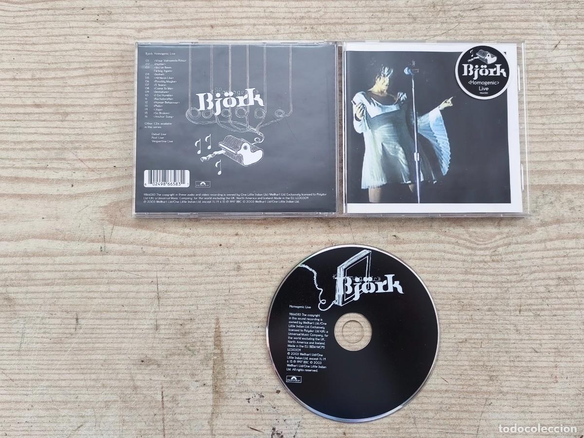 CDs de M&uacute;sica: Bjork - Homogenic Live CD