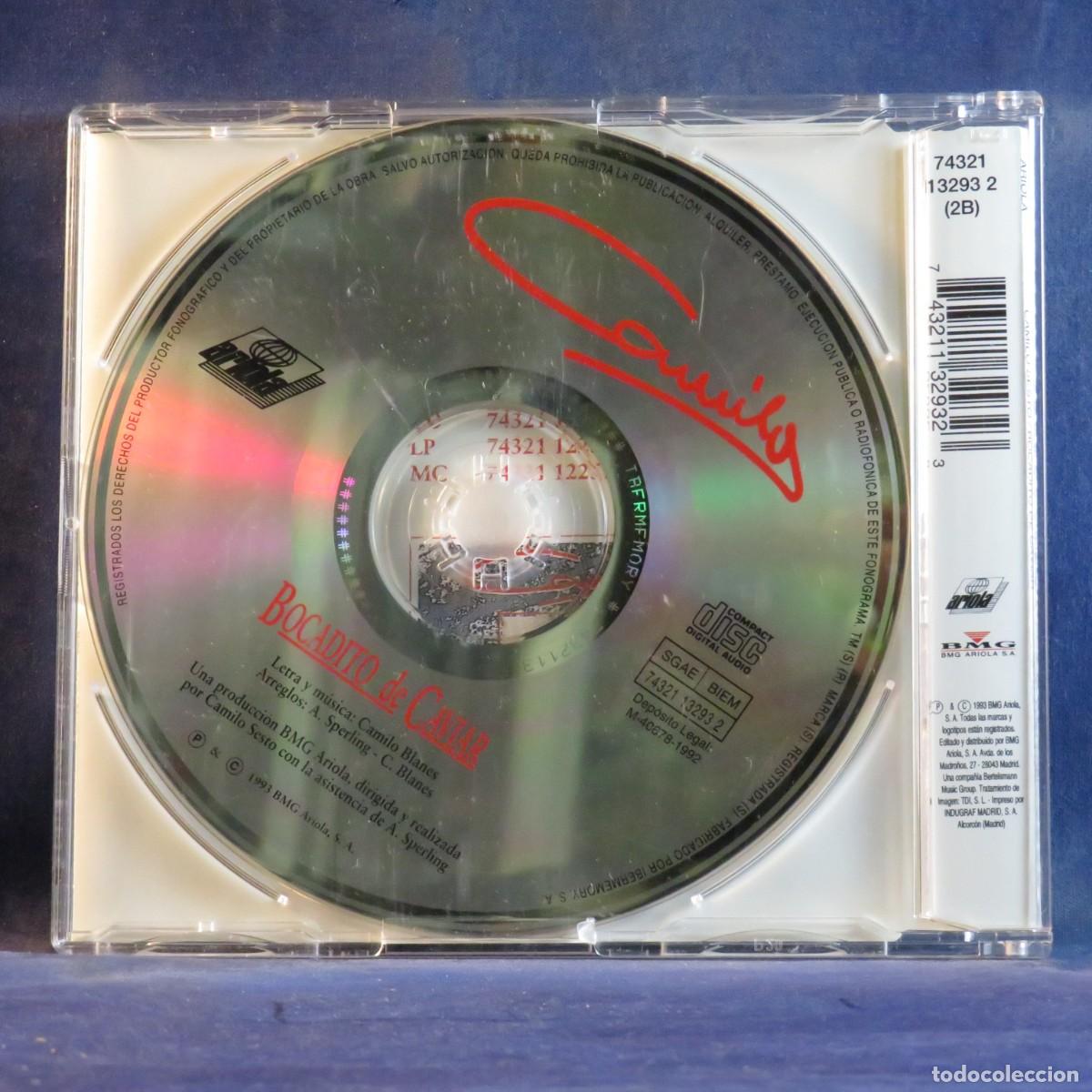 CDs de m&uacute;sica: CAMILO SESTO &ndash; BOCADITO DE CAVIAR - CD SINGLE - Foto 2