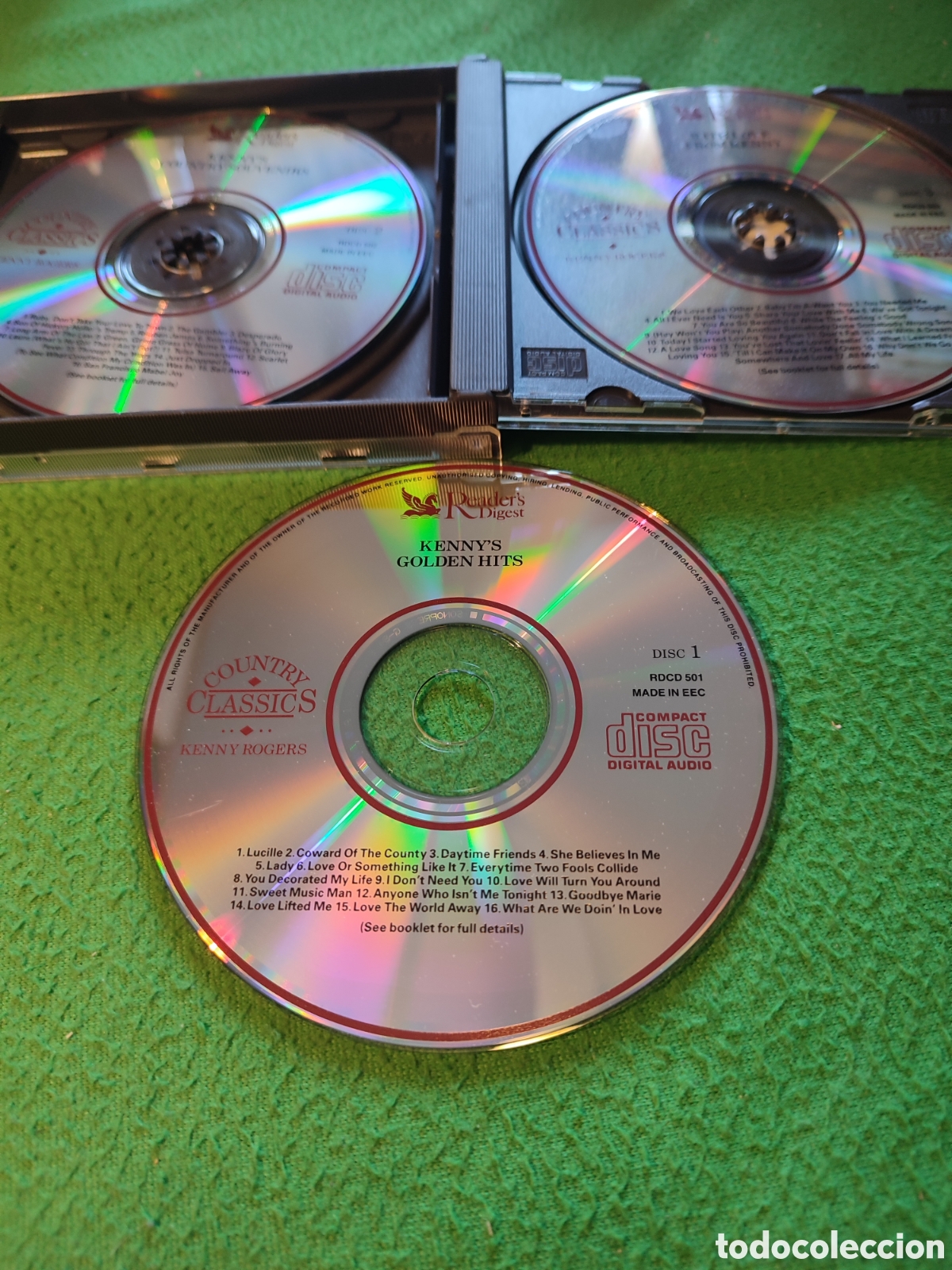 CDs de m&uacute;sica: Kenny Rogers - Country Classics 3 Cds - Foto 2