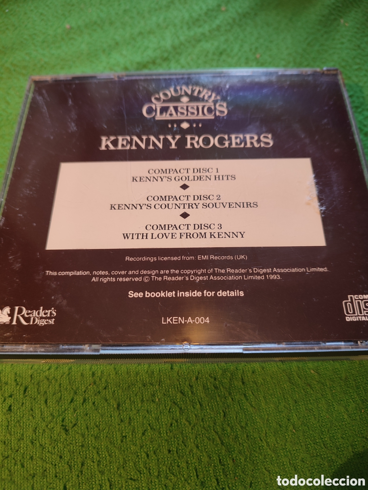 CDs de m&uacute;sica: Kenny Rogers - Country Classics 3 Cds - Foto 4