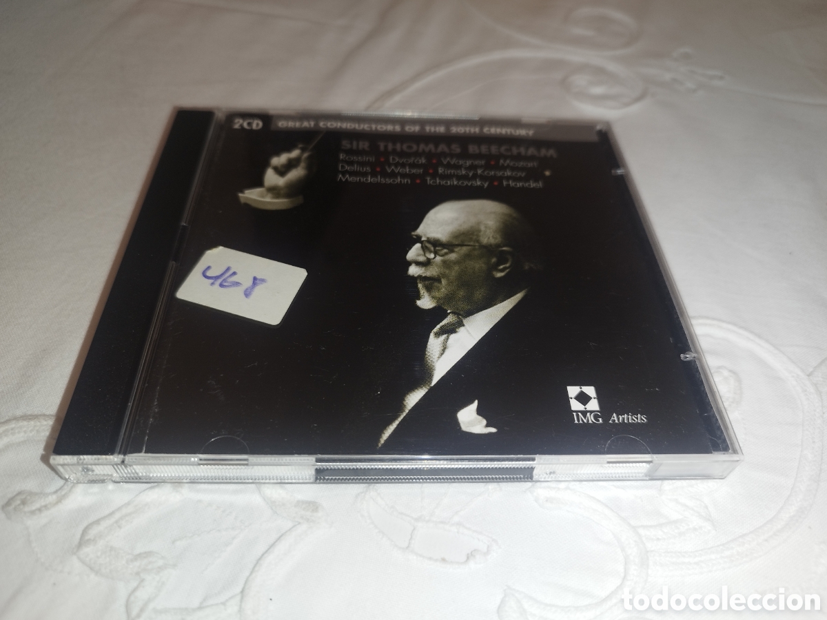 CDs de M&uacute;sica: CD. SIR THOMAS BEECHAM. (2CD). GREAT CONDUCTORS OF THE 20TH CENTURY. 2003, EMI RECORDS