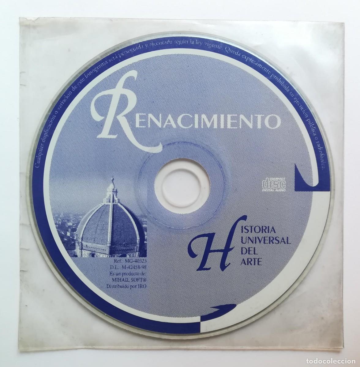 CDs de M&uacute;sica: CD-Rom. Historia Universal del Arte. Renacimiento.