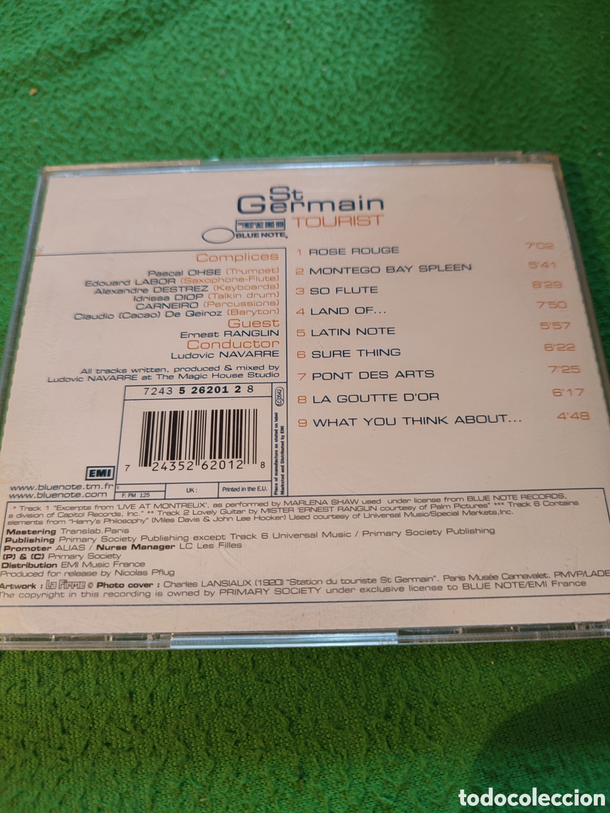 CDs de m&uacute;sica: St Germain - Tourist edici&oacute;n francesa - Foto 3