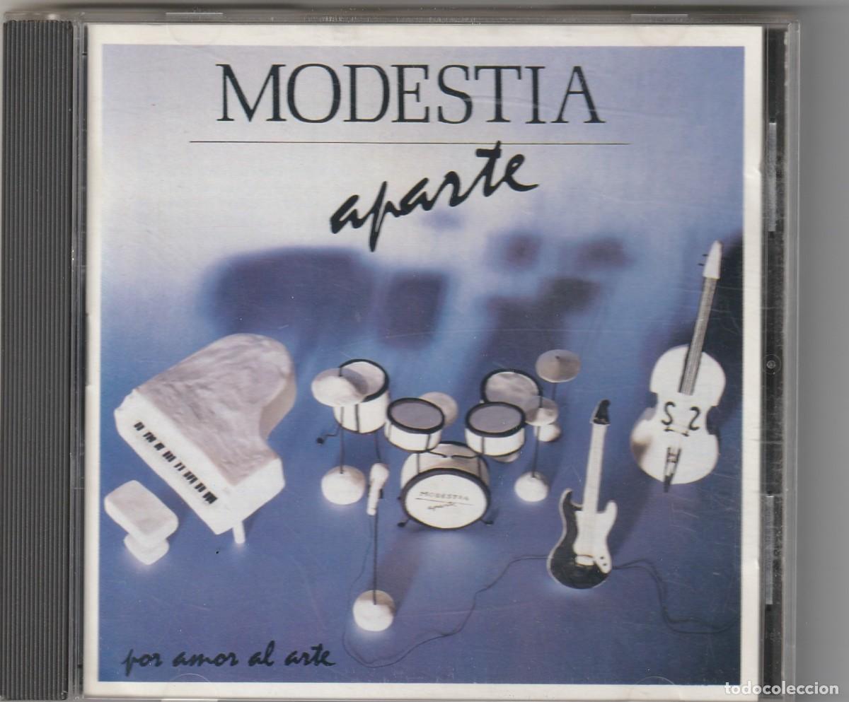 CDs de M&uacute;sica: MODESTIA APARTE - POR AMOR AL ARTE (CD SALAMANDRA 1989) PRIMERA EDICI&Oacute;N.