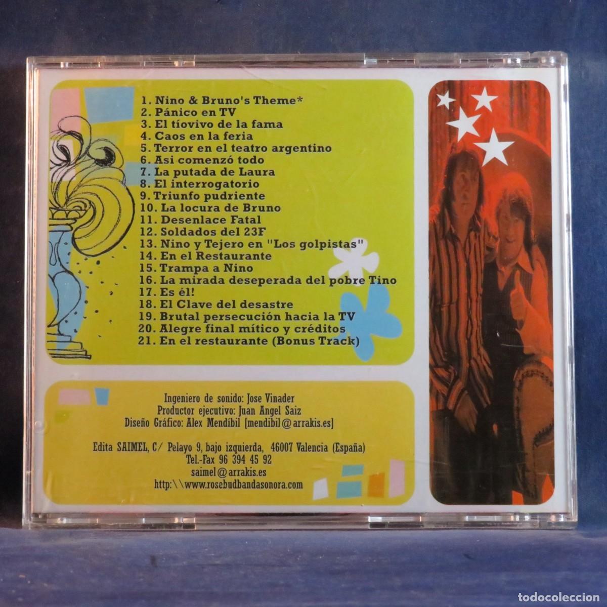 CDs de m&uacute;sica: ROQUE BA&Ntilde;OS &ndash; MUERTOS DE RISA (BANDA SONORA ORIGINAL) - CD - Foto 2