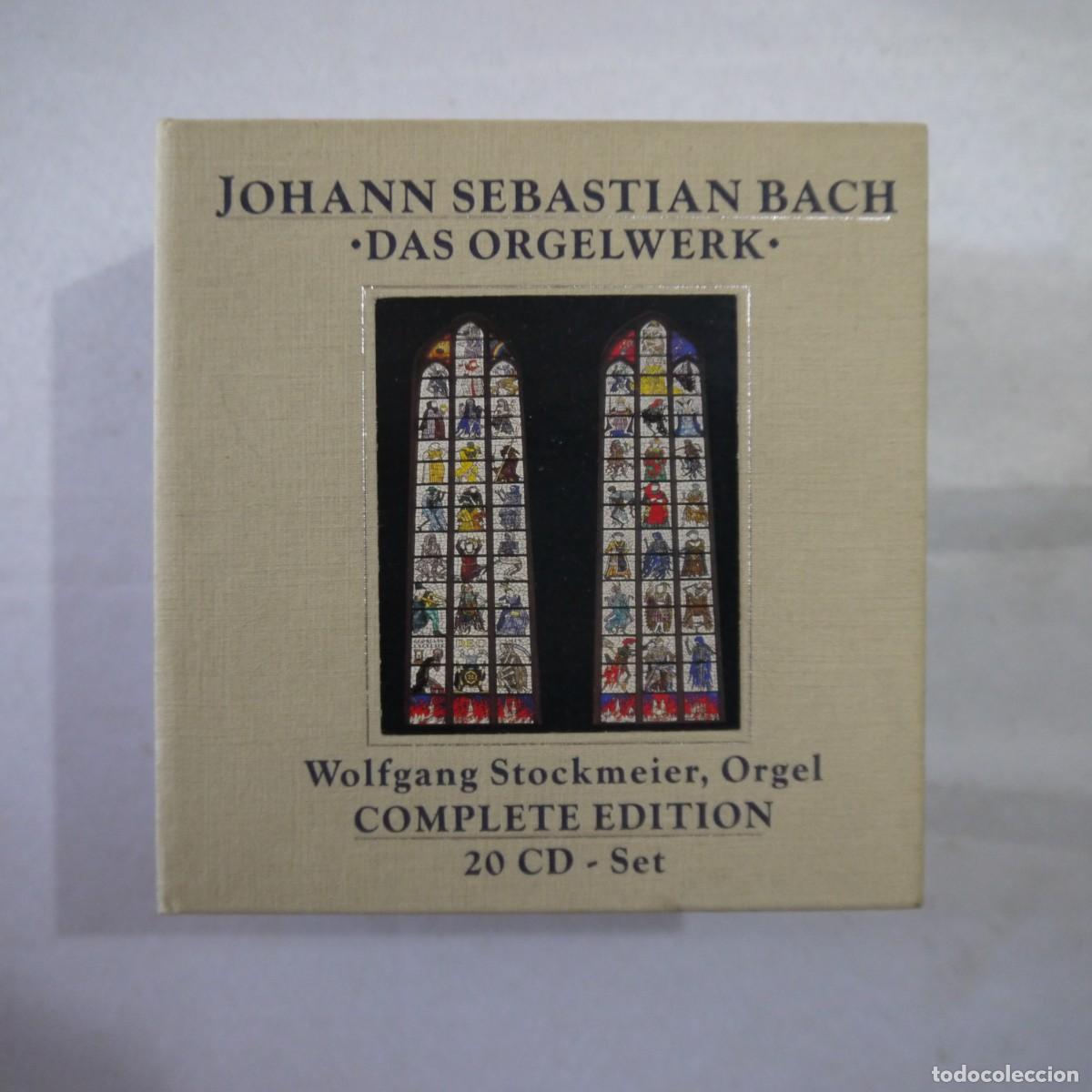 Music CDs: JOHANN SEBASTIAN BACH - DAS ORGELWERK / LAS COMPOSICIONES PARA &Oacute;RGANOS - EDICI&Oacute;N COMPLETA 20 CDS
