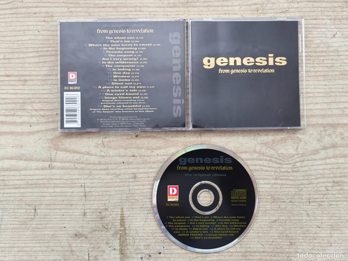 CDs de M&uacute;sica: Genesis - From Genesis To Revelation CD