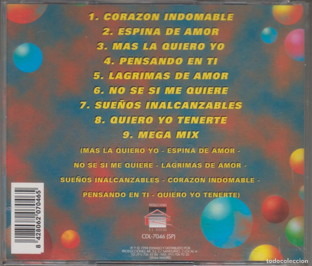CDs de m&uacute;sica: Camela Dance cd 1998 Versiones originales Mega Mix - Foto 2