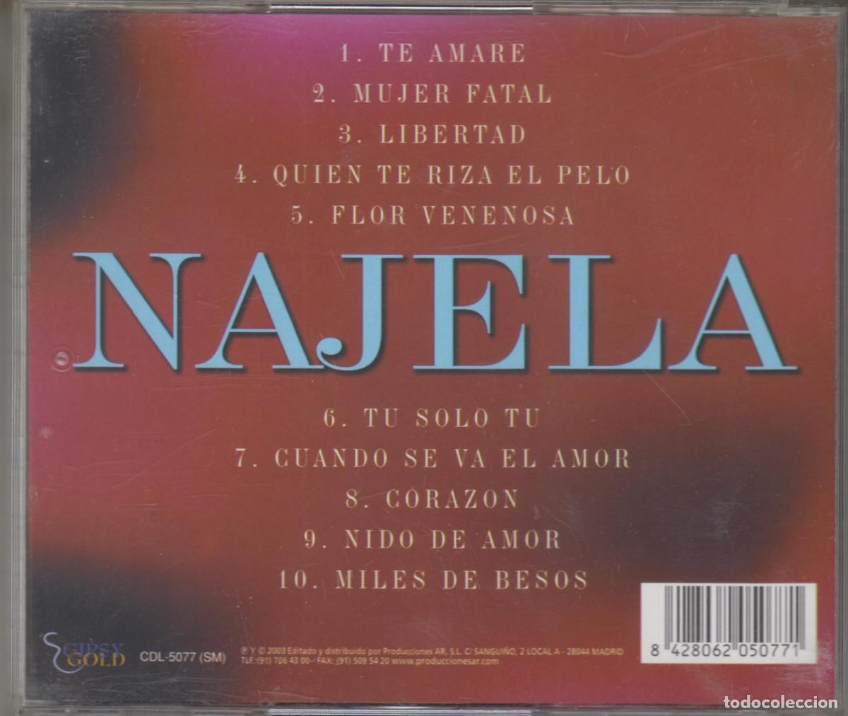 CDs de m&uacute;sica: Najela cd Najela 2003 - Foto 2