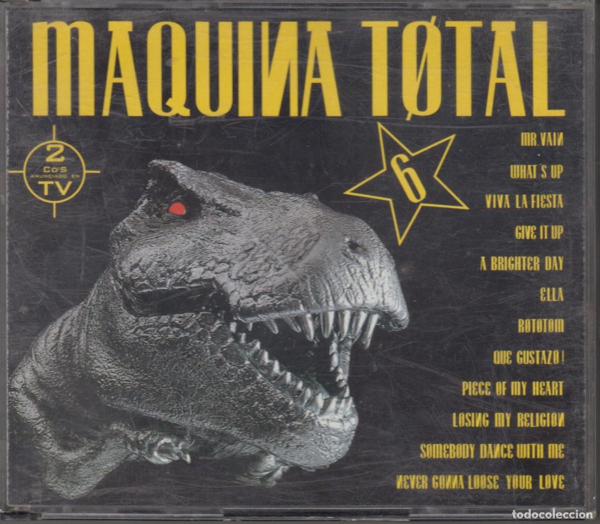 CDs de M&uacute;sica: M&aacute;quina Total 6 doble cd 1993 Max Music