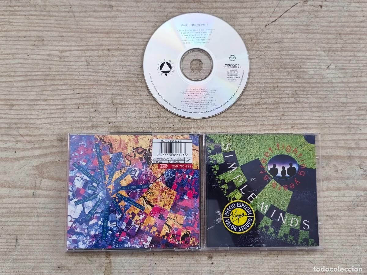CDs de m&uacute;sica: Simple Minds - Street Fighting Years - CD - Foto 1