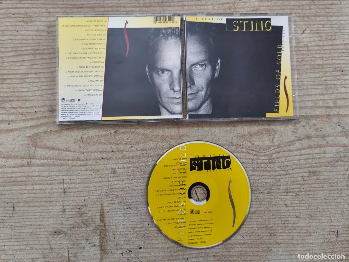 CDs de M&uacute;sica: Sting - Fields Of Gold - The Best Of Sting 1984-1994 CD