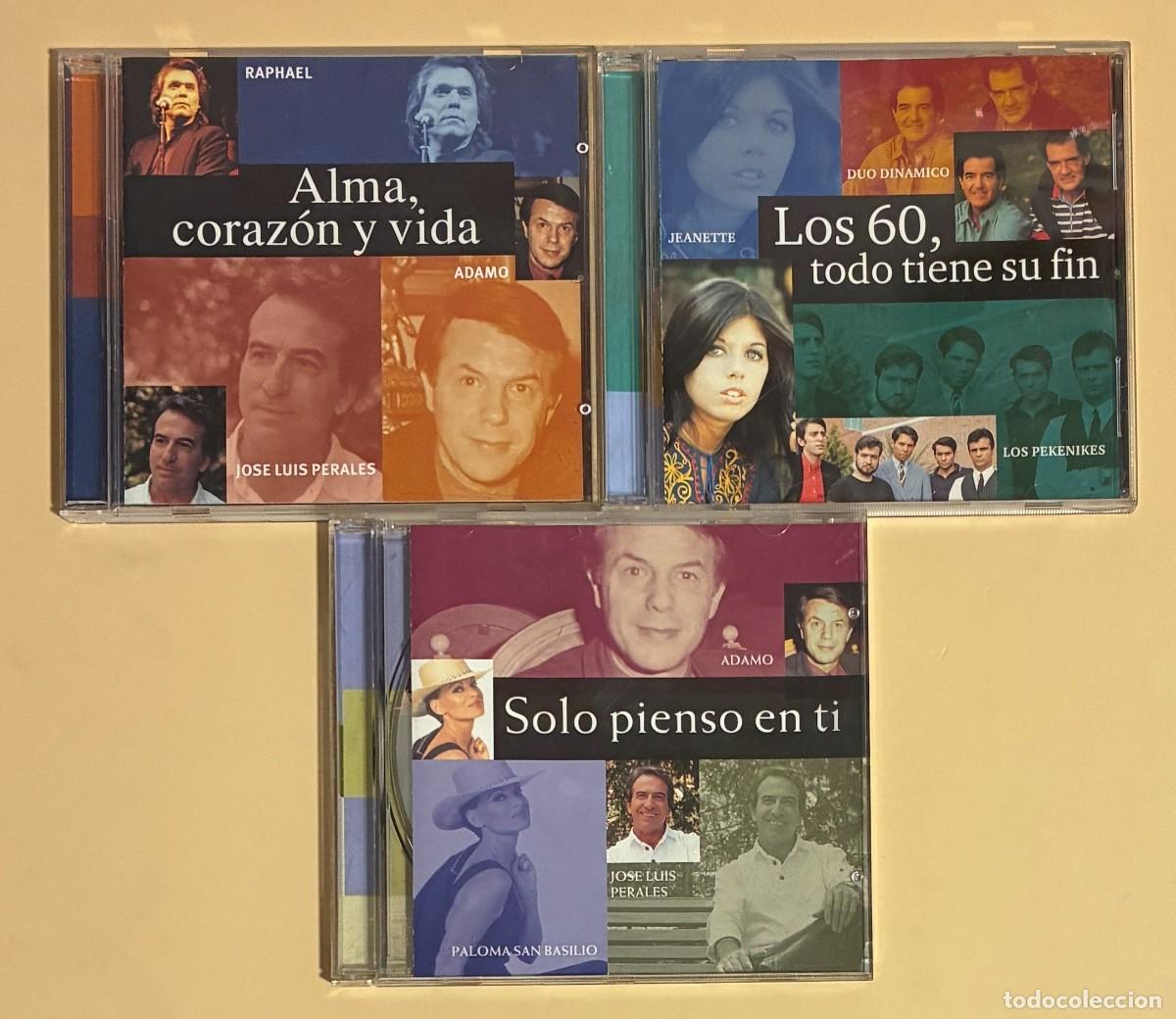 CDs de M&uacute;sica: 3 cd's. Recopilatorio Pop Balada en Espa&ntilde;ol. Disky 1999 (1105CD)