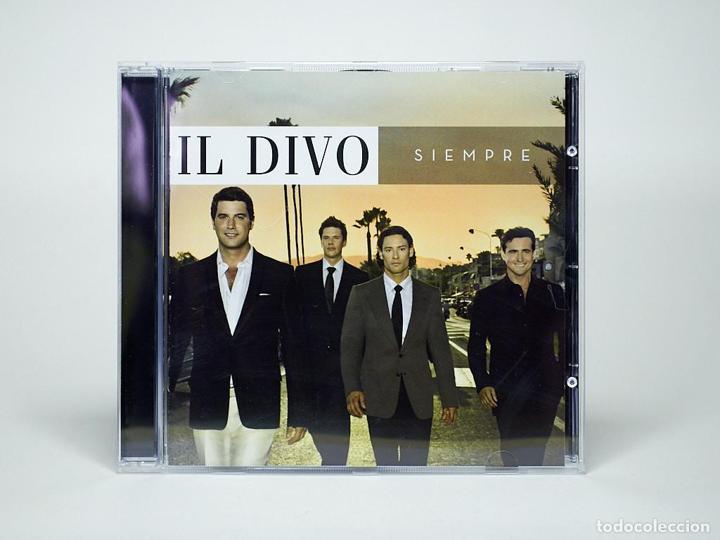 CDs de M&uacute;sica: CD &Aacute;lbum &rdquo;Siempre&rdquo; de IL DIVO (A&ntilde;o 2006) Simco / Sony BMG - Libreto 16 P&aacute;ginas