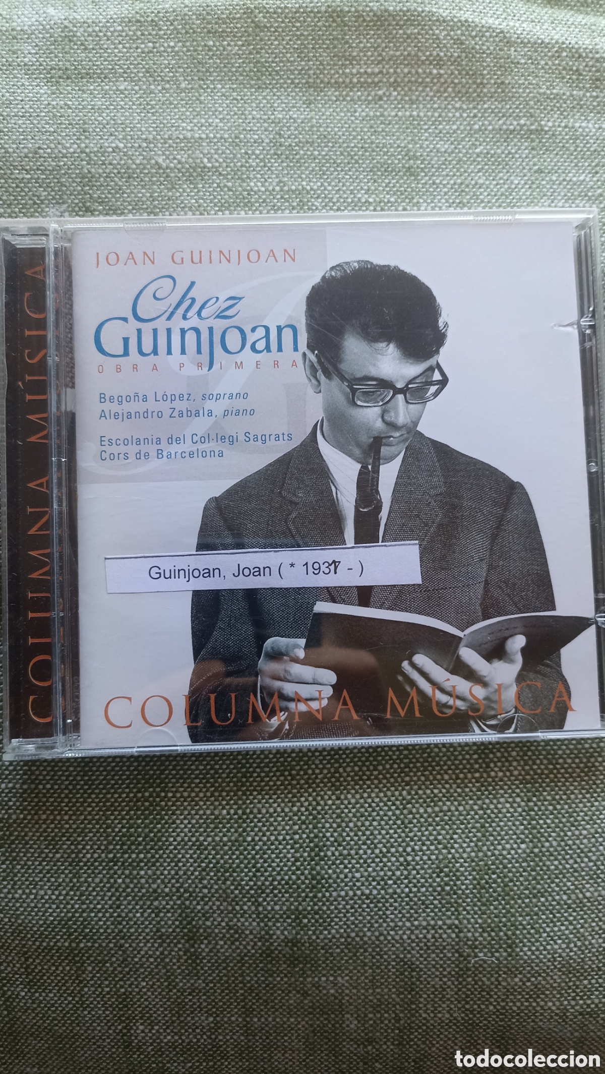 CDs de M&uacute;sica: &rdquo;Chez Guinjoan: Obra Primera&rdquo;,