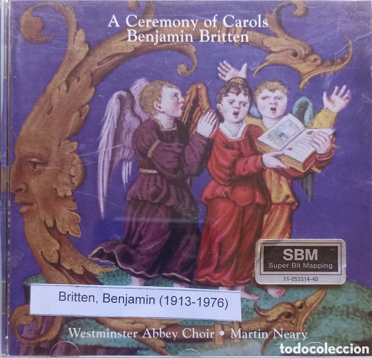 CDs de M&uacute;sica: A Ceremony of Carols del compositor Benjamin Britten.