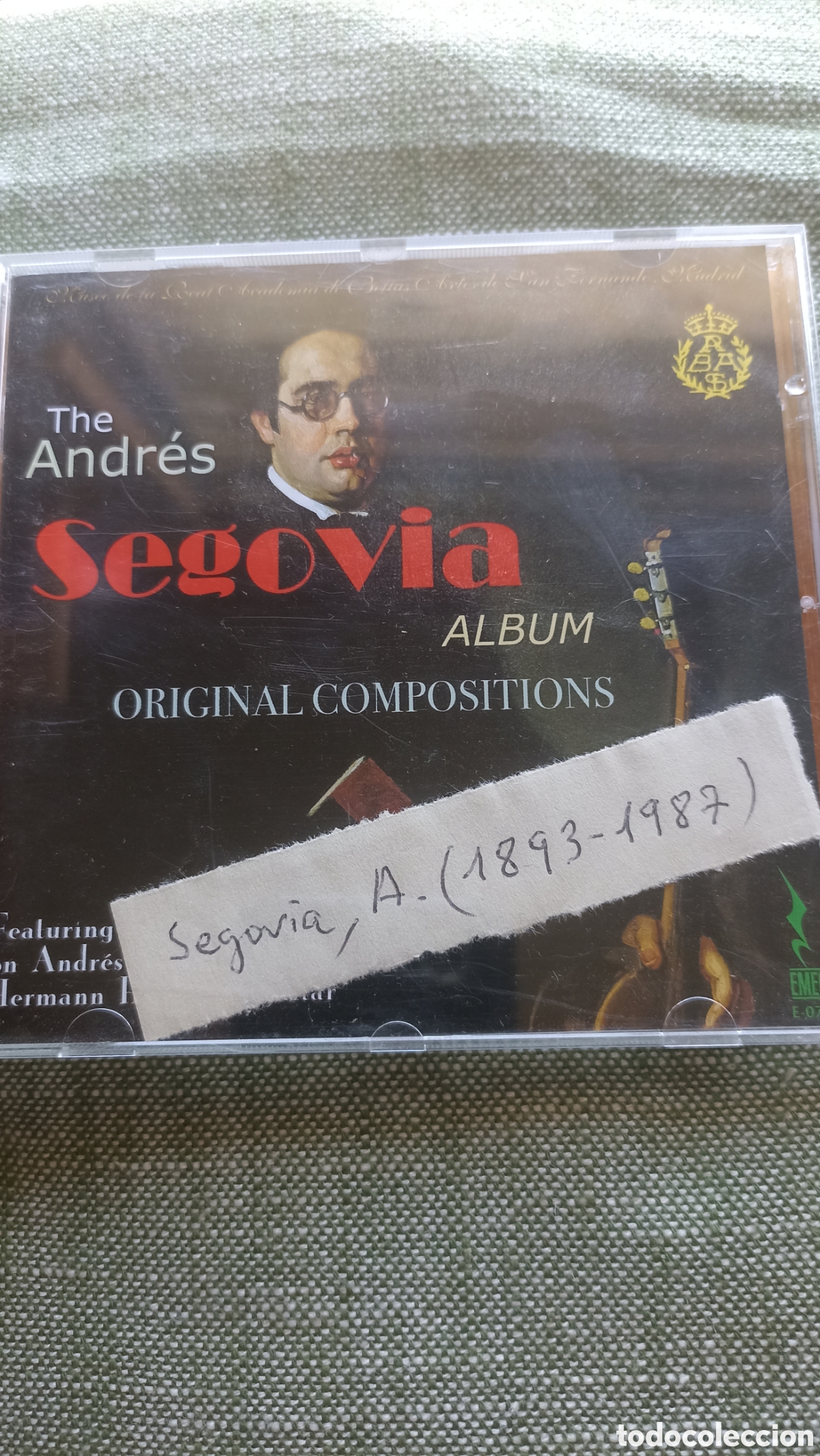 CDs de M&uacute;sica: The Andr&eacute;s Segovia Album - Original Compositions&rdquo;