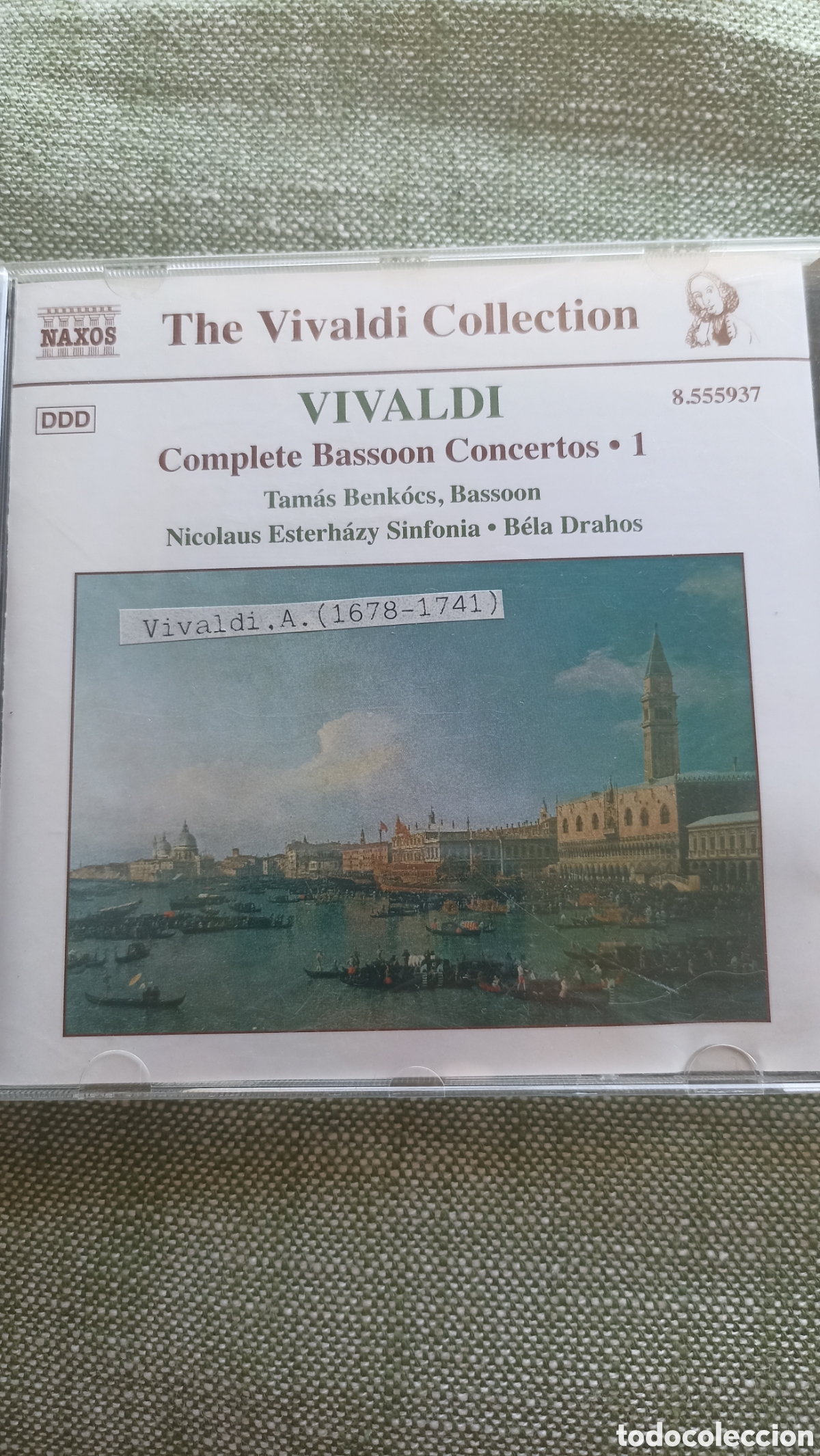 CDs de M&uacute;sica: Complete Bassoon Concertos (Conciertos completos para fagot) de Antonio Vivaldi.