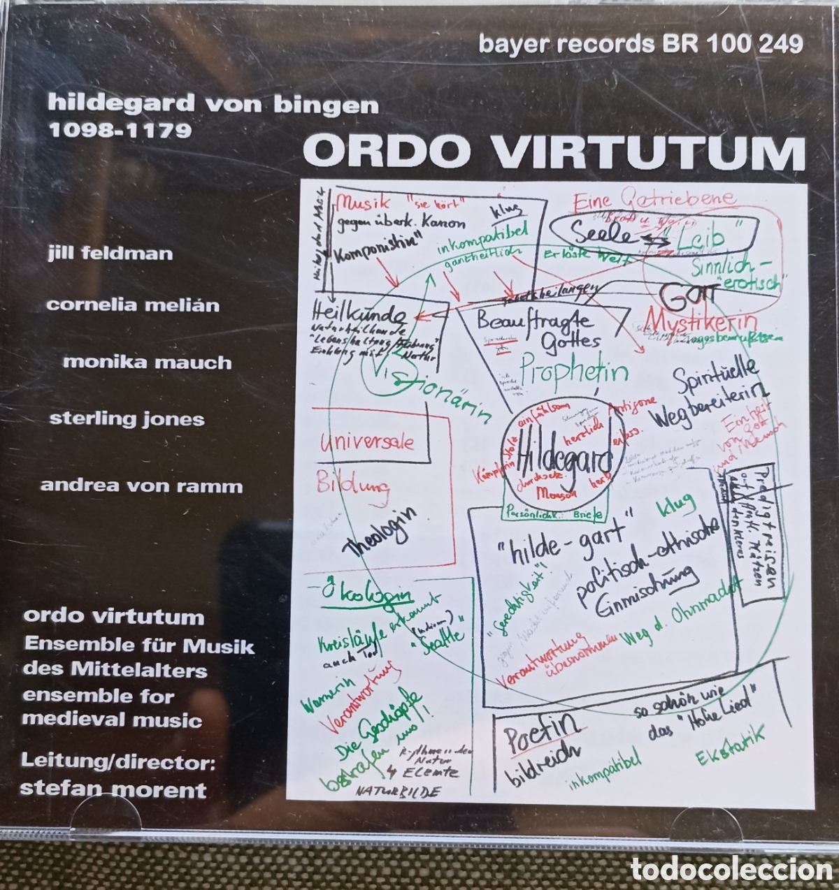 CDs de M&uacute;sica: Ordo Virtutum composed by Hildegard von Bingen.