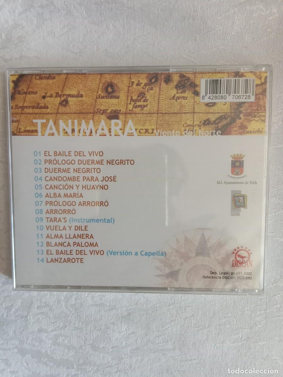 CDs de m&uacute;sica: TANIMARA - Viento del Norte - Foto 2