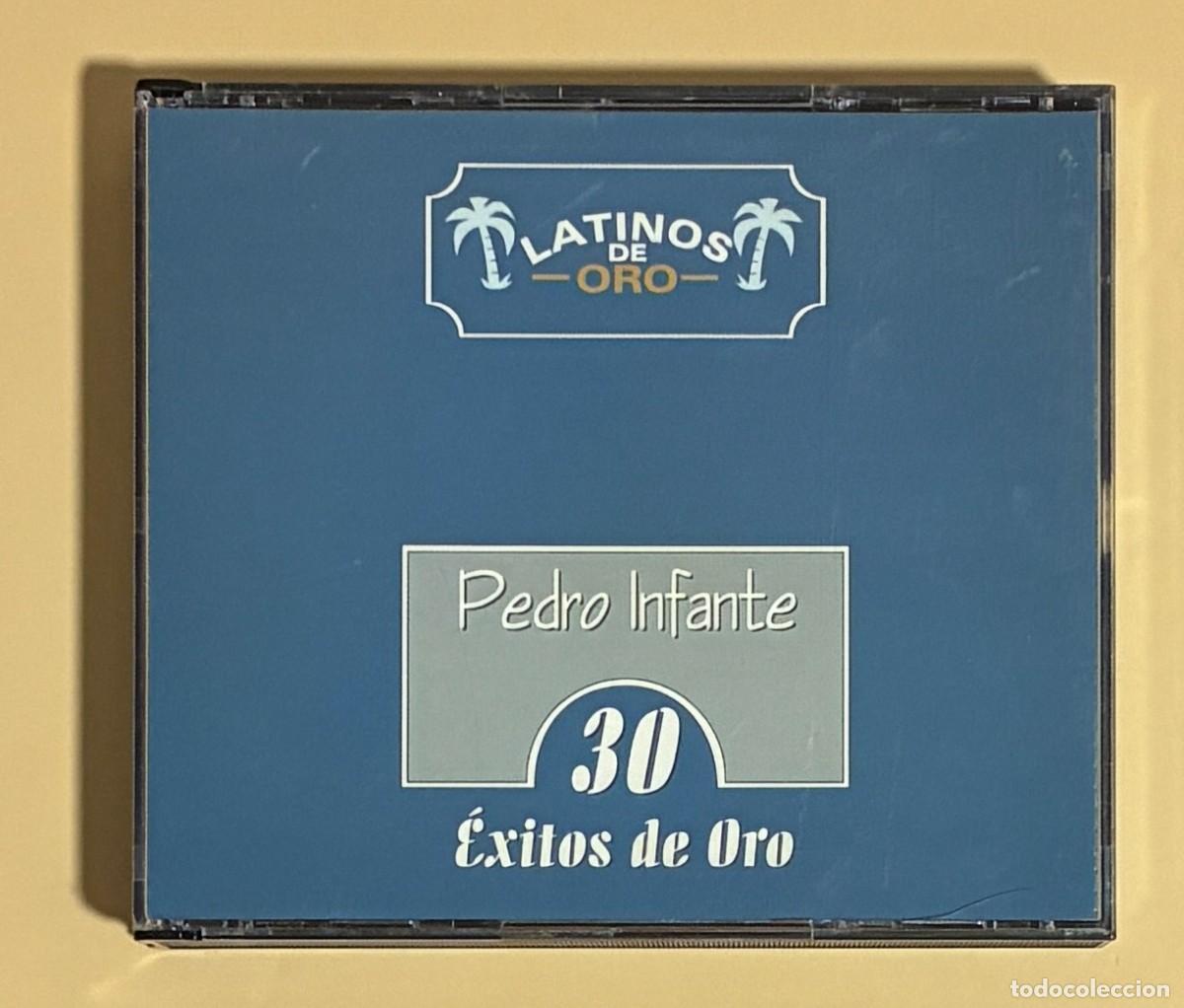 CDs de M&uacute;sica: 2 Cd's. Pedro Infante. 30 Exitos de oro. Serie Latinos de Oros 1999 (1109CD)