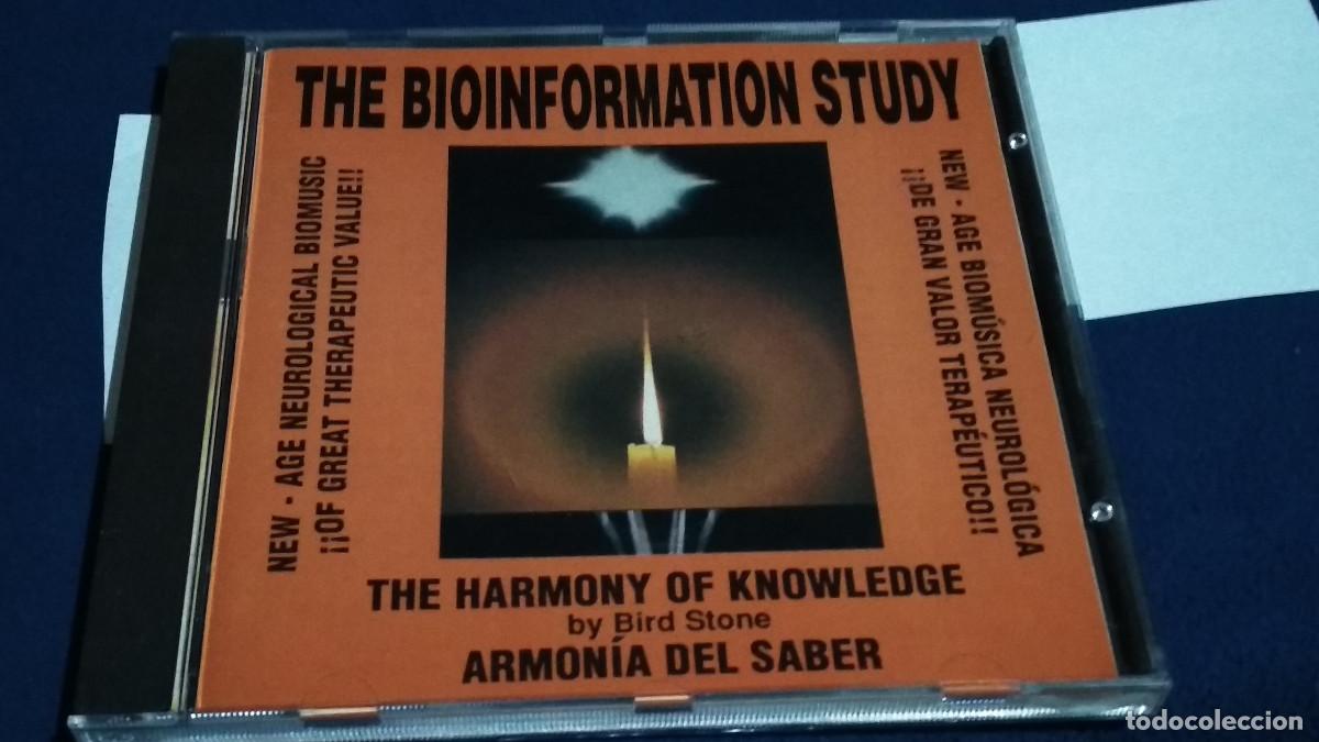 CDs de M&uacute;sica: THE BIOINFORMATION STUDY.JON LUNA.NUEVA ERA BIOM&Uacute;SICA TERAPE&Uacute;TICA.ARMON&Iacute;A DEL SABER BIRD STONE CD