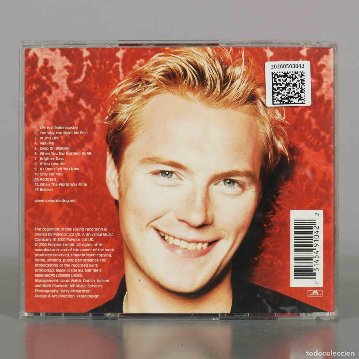 CDs de m&uacute;sica: CD. Ronan - Ronan Keating - Foto 2