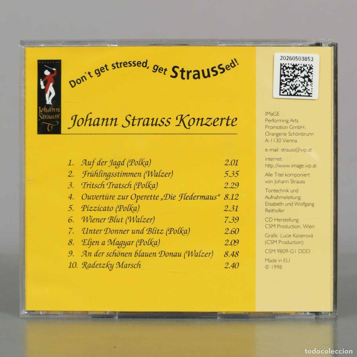 CDs de m&uacute;sica: CD. Johann Strauss Konzerte - Foto 2
