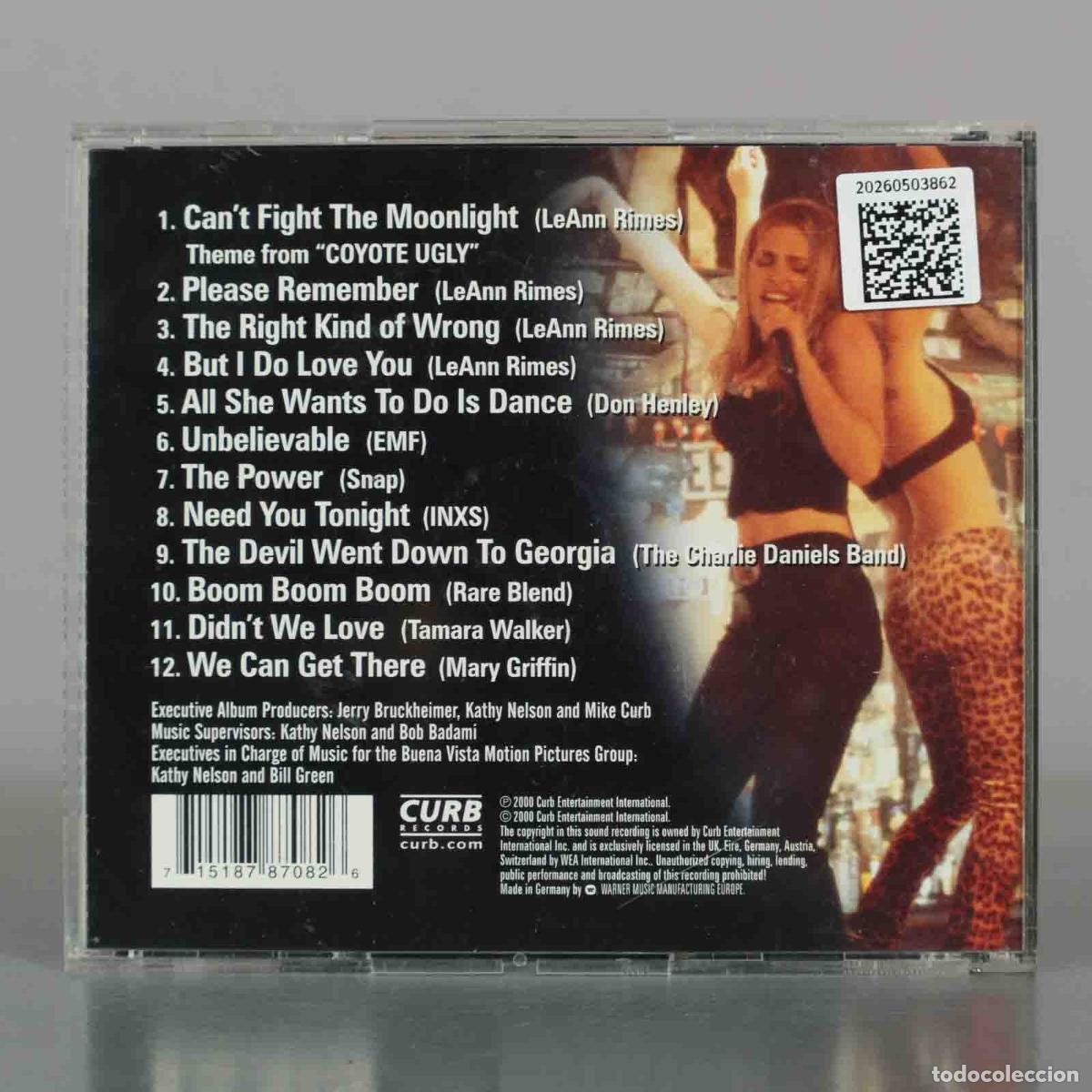 CDs de m&uacute;sica: CD. Coyote Ugly - Original Soundtrack - Foto 2